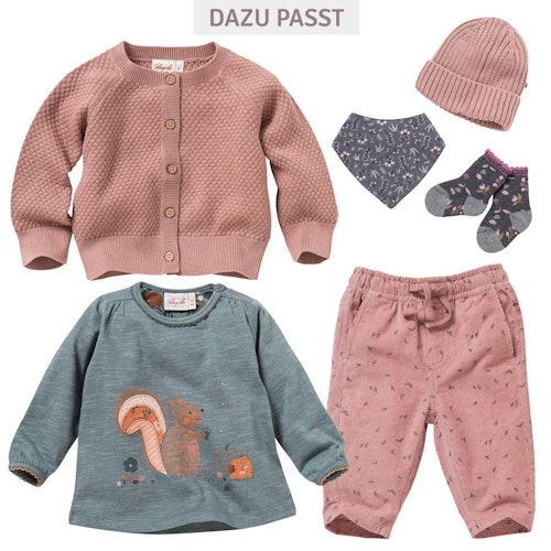 Strukturierte Strickjacke dehnbar