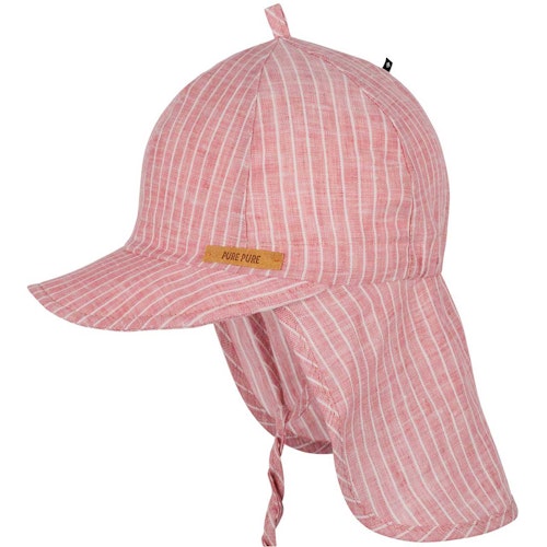 Leinen Schirmmütze Nackenschutz
