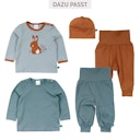 Vorschaubild Basic Krabbelhose mit breitem Bund