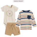 Vorschaubild Kurze Babyshorts Bündchen