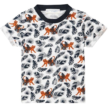 Shirt kurzarm Tiger in navy