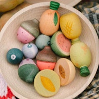 Fruits Set mit 12 Teilen