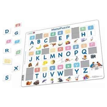 Lernpuzzle Buchstaben für Kinder ab 5 Jahre