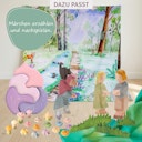 Vorschaubild Hexe mit Katze 2-tlg. Holzfiguren 12,6 cm