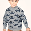 Vorschaubild Retro-Look Strick Pullover