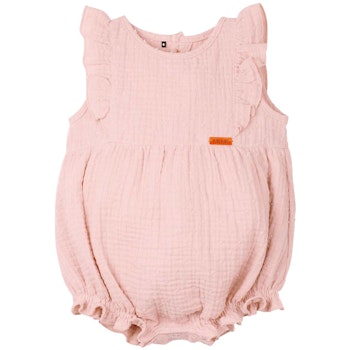 Leichter Beachbody Musselin ohne Arm rosa