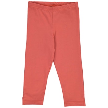 Knielange 3/4 Leggings koralle