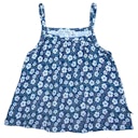 Vorschaubild Sommer Shirt Musselin ohne Arm Blumen