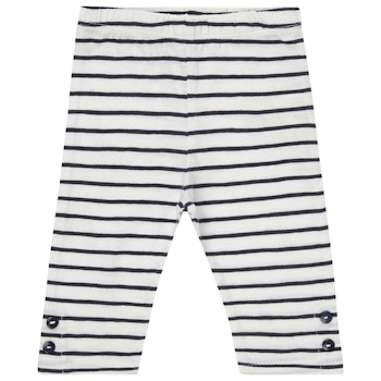 Leichte 3/4 Leggings Steifen navy