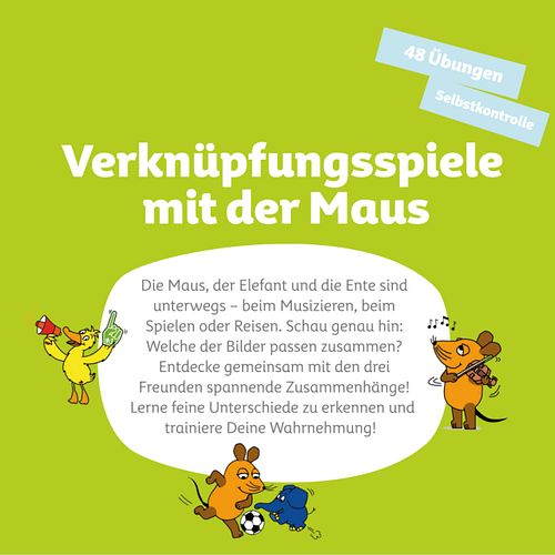 Verknüpfungsspiele mit der Maus 5-6 J. Kartensatz (ohne Lochkasten)