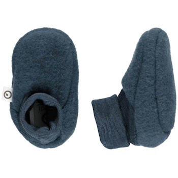 Warme Fleeceschuhe Schurwolle hellrose