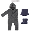 Vorschaubild Loopschal Wolle Fleece