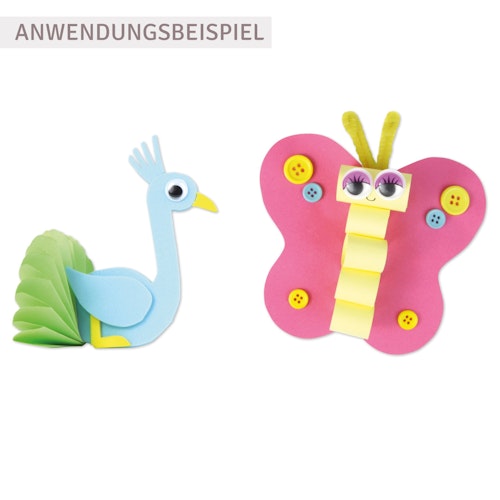 Bastelkoffer pink 400 Teile ab 5 Jahren