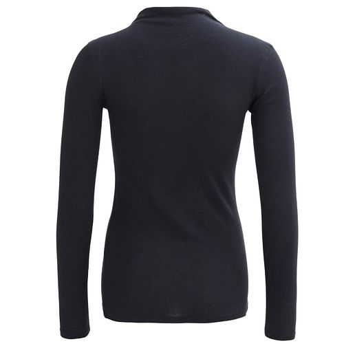 Damen Rollkragen Langarmshirt