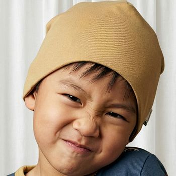 Sweat Beanie senfgelb