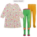Vorschaubild Lockeress Langarmkleid Blumen