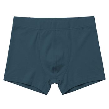 Boxershorts uni dunkelblau