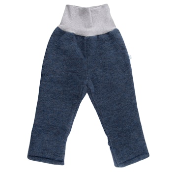 Outdoorhose Wollfleece blau