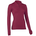 Vorschaubild Damen Wolle Seide Zip-Shirt langarm
