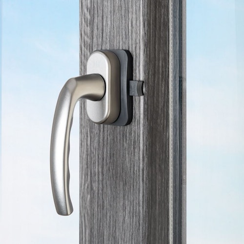 Fenster- und Balkontürsicherung in anthrazit