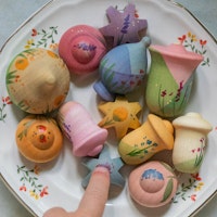 Flower Meadow 18 Holzfiguren