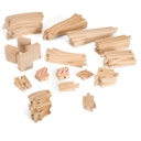 Vorschaubild Großes Schienensortiment 50 Teile