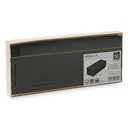 Vorschaubild Stiftebox XL grau – Holz Stiftehalter zum Zusammenstecken