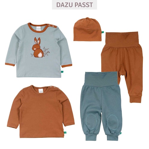 Dehnbares Basic Langarmshirt