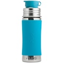 Vorschaubild Edelstahl Sportflasche Sportverschluss 325 ml aqua-blau
