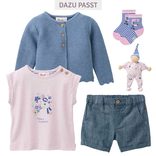 Weiches T-Shirt Blumenprint