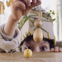 Vorschaubild 2 Osterornamente zum Aufhängen aus Holz