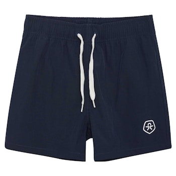 Schlichte Badeshorts uni navy