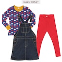 Vorschaubild Damen Jeans Latzkleid
