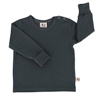 Mitwachsendes Bio Langarmshirt uni