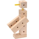 Vorschaubild Holz Konstruktionsbaukasten „Maker“ 108tlg. ab 3 Jahren