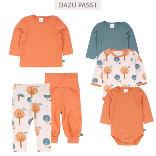 Dehnbares Basic Langarmshirt