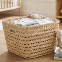 Vorschaubild Großer Aufbewahrungskorb rechteckig 41x32x21 cm