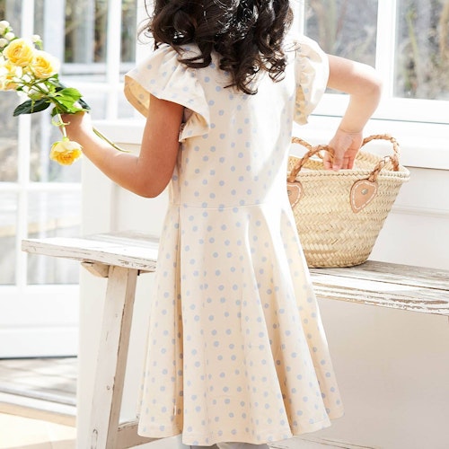 Leichtes Sommerkleid Webstoff