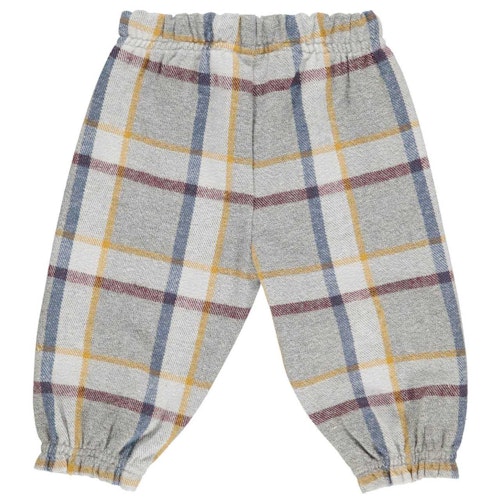 Herbstliche Twill Pumphose kariert