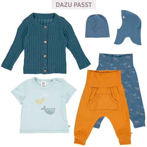 Babyhose mit Kängurutasche