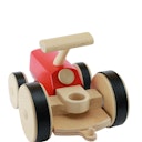 Vorschaubild Holz Traktor creamobil - rot