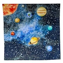 Vorschaubild Spieltuch Bio-Baumwolle Sonnensystem groß 140 x 140 cm