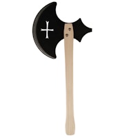 Prunkaxt aus Holz 45 cm