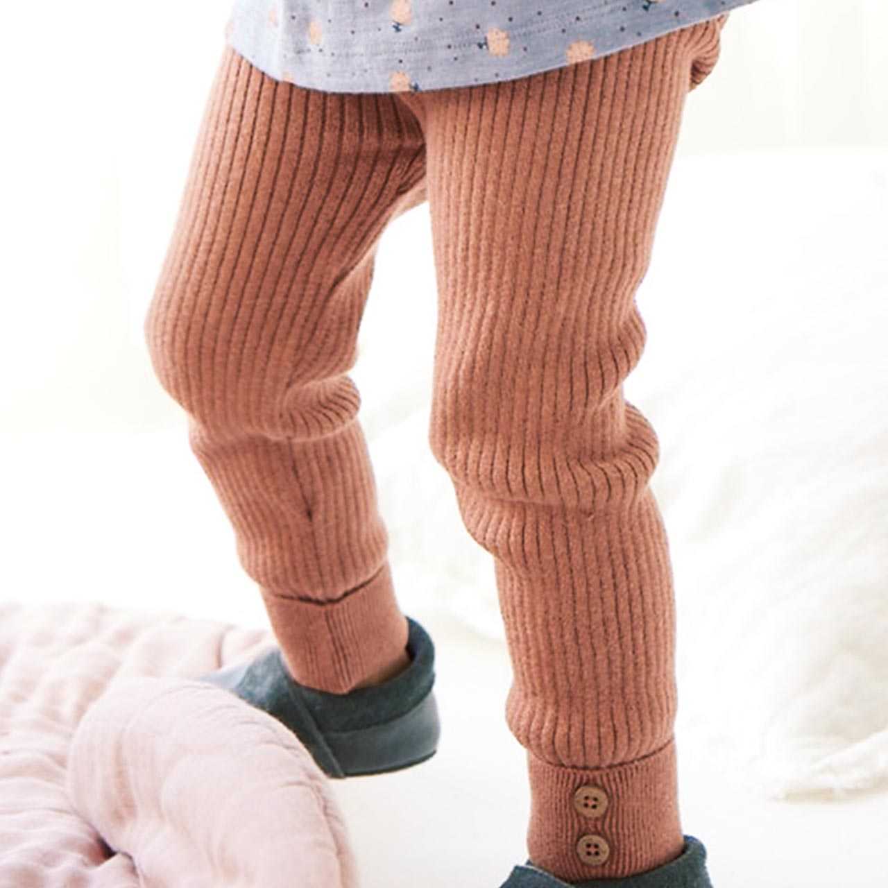Bequeme Strickhose Rippstrick