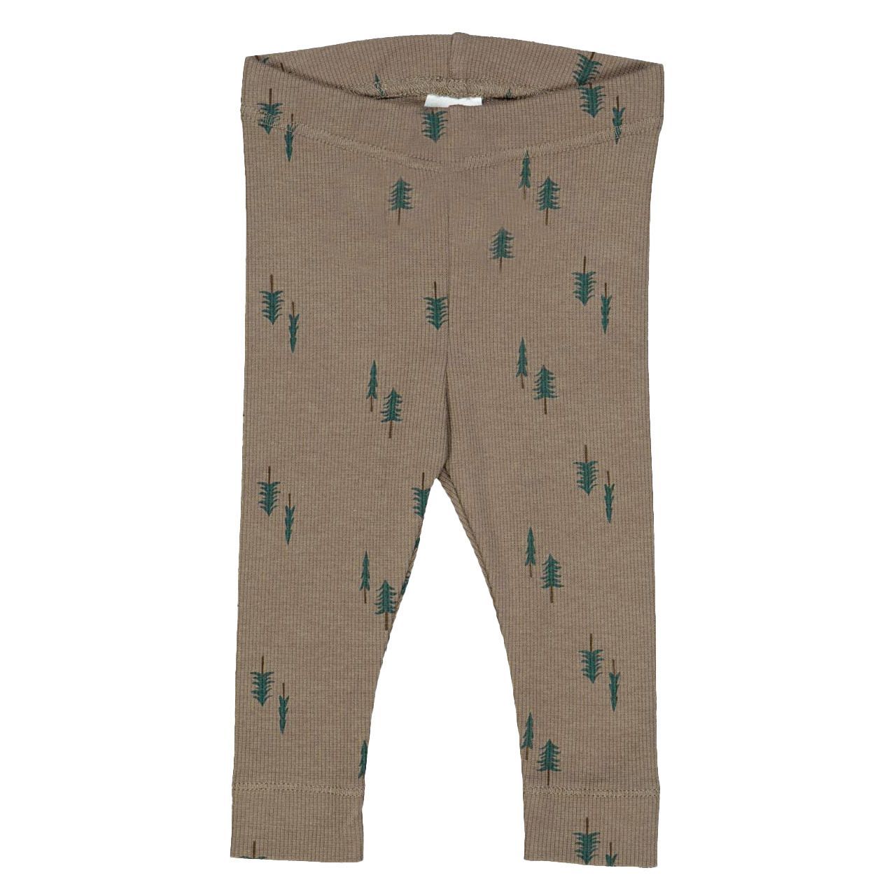 Leggings Müsli gerippt lang