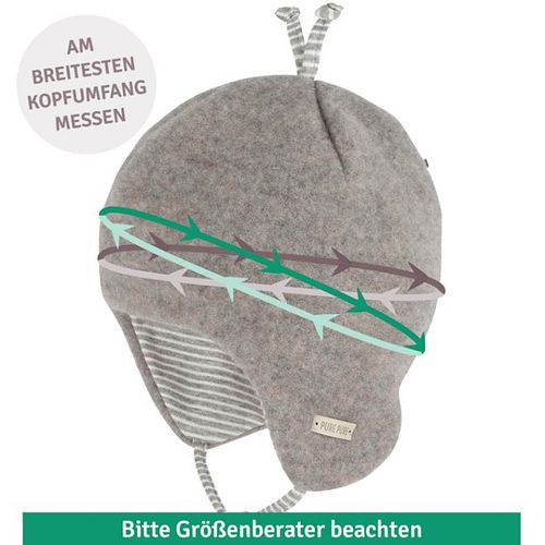 Strickmütze dunkelblau