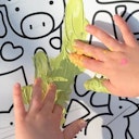 Vorschaubild KNETÄ® Fingerfarbe pastell 6x150ml