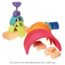 Vorschaubild Steckturm Regenbogen, doppelte Bögen, 14-teilig