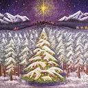 Vorschaubild Silhouette Nathaniel Santa Cruz - Weihnachten