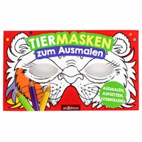 Tierische Masken zum Ausmalen